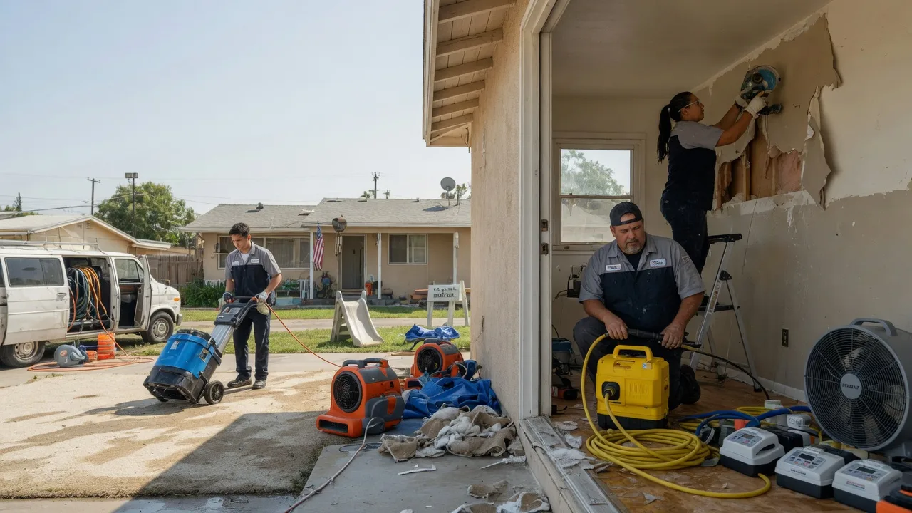 Water Damage Restoration in North Fork, CA near me